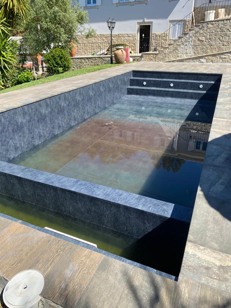 Transformação piscina