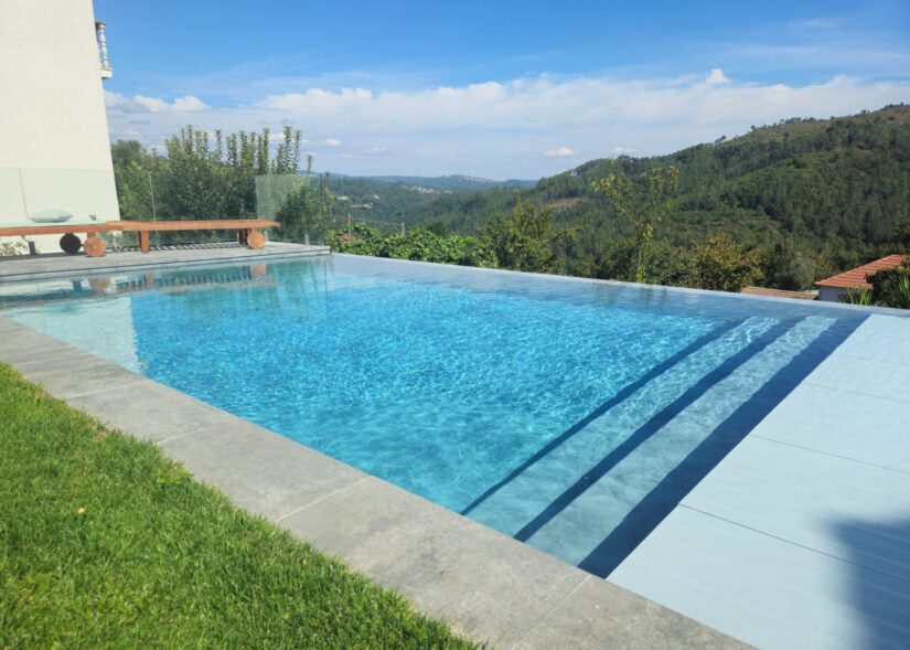 Piscina infinita tela 3D