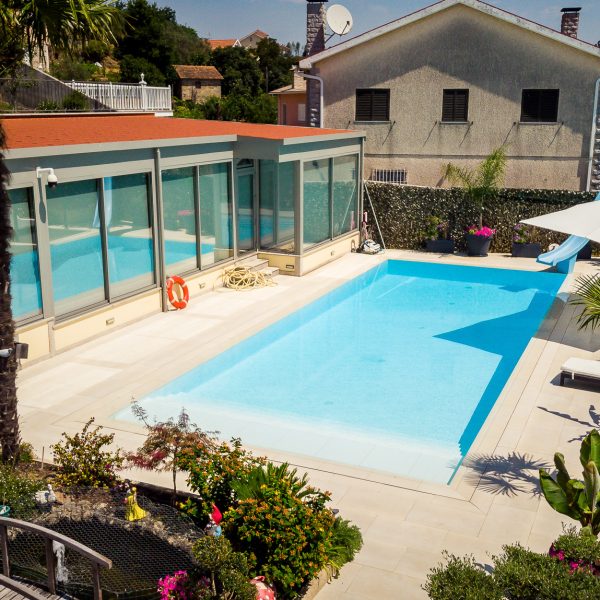 Piscina grelha cerâmica