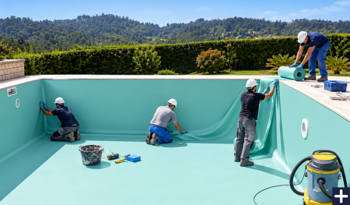 Renovação piscina