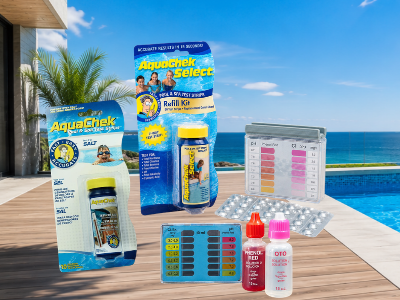 Produtos analise agua piscina